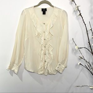 ✨ PINK TARTAN 100% Silk Top ✨